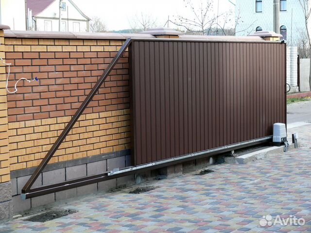 Откатные, секционные, распашные, кованные ворота
