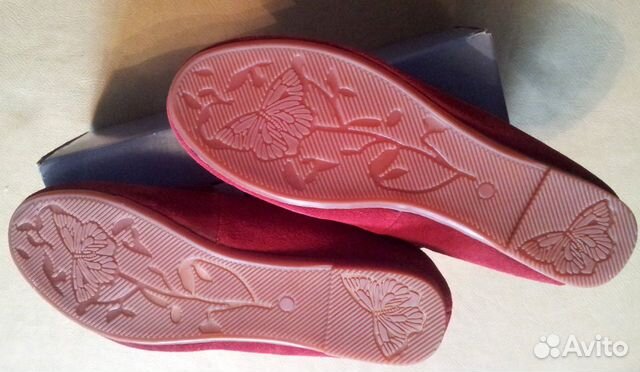 Женские туфли-мокасины, 39