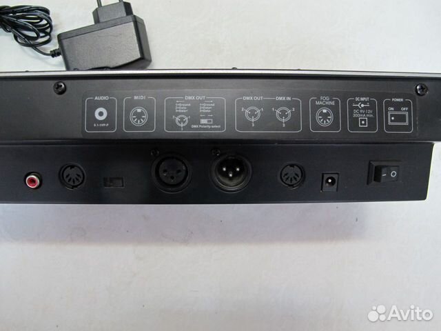 Световой контроллер DMX master II бу 1 шт Световой контроллер DMX master II бу 1 шт