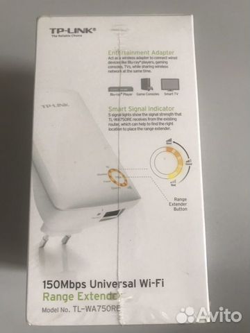 Новый Wi-Fi усилитель сигнала (репитер) TP-link TL Новый Wi-Fi усилитель сигнала (репитер) TP-link TL