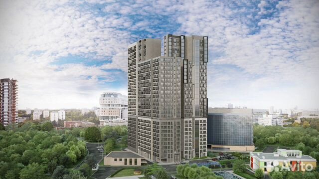 Студия, 45.2 м², 9/32 эт. Студия, 45.2 м², 9/32 эт.