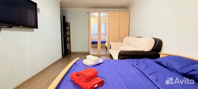 

2-к. квартира, 45 м², 2 кровати