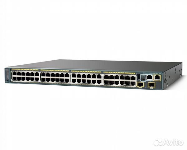 Коммутатор (свич) Cisco 2960S-48FPD-L