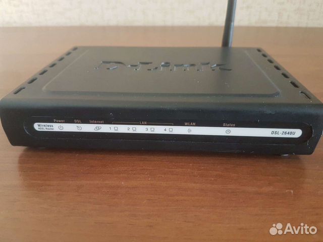 Wi-Fi роутер D-link DSL-2640U