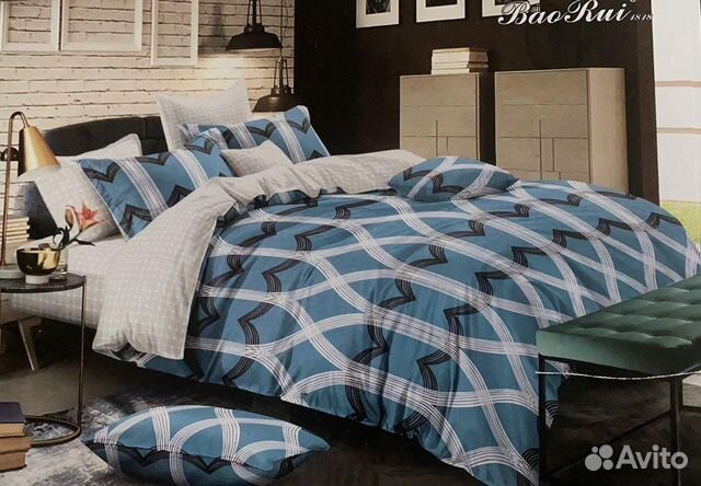 Постельное белье простыня на резинке по кругу Семе