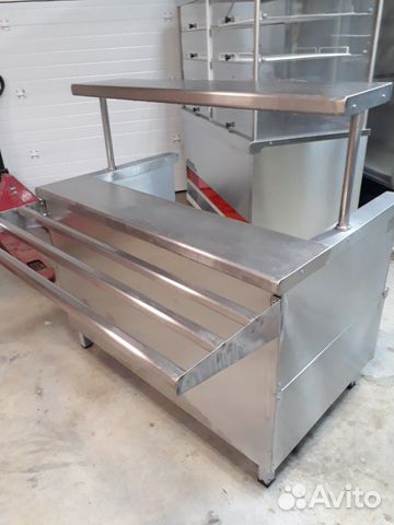 Прилавок тепловой для первых блюд