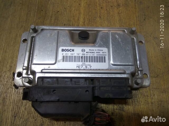 Блок управления двигателем на Чери Тигго 2009 год