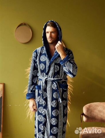 Халат мужской теплый