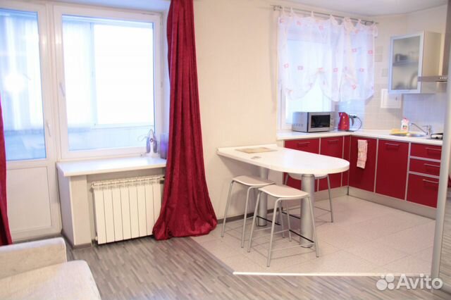 

1-к. квартира, 35 м², 2 кровати