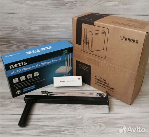 Комплект беспроводного 4g Интернета для дачи