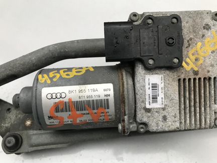 Трапеция стеклоочистителя с мотором Audi A4 B8 (2