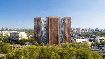 1-к апартаменты, 44.7 м², 4/28 эт.