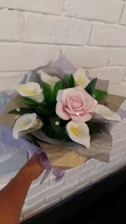 Букет из мыла