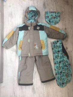 Зимний комбинезон Deux par Deux, 3 года, рост 98-1