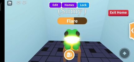 Neon Ride Frog Adopt me