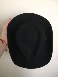 Шляпа новая шерстяная 100 шерсть ковбойская зима