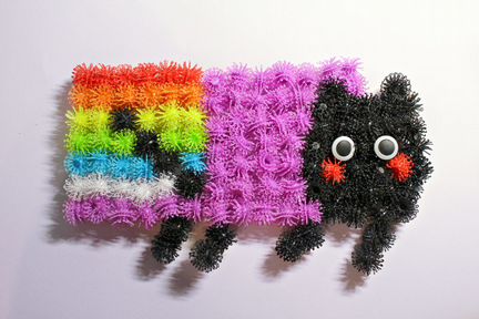 Конструктор-липучка-репейник Банчемс (Bunchems)