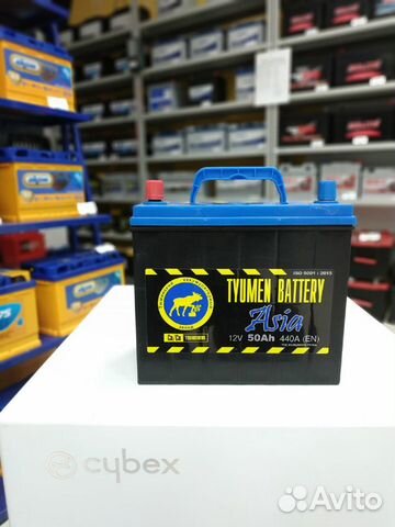 Аккумулятор 50Ah Тюмень 440A на Geely Chery