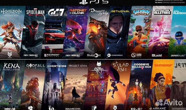 Игры на PS5,PS4/пс4,пс5