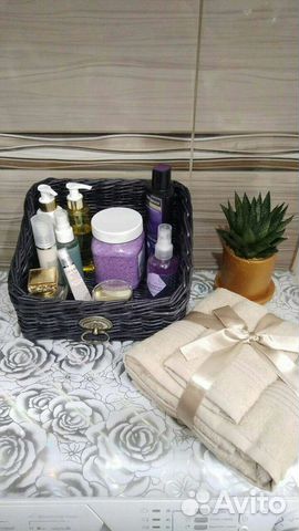 Органайзер для ванной и кухни плетеный