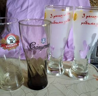 Стаканы, бокалы 0,5 л