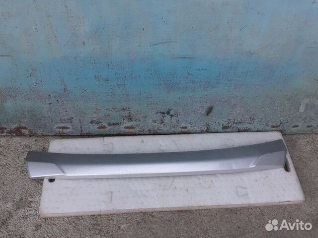 Накладка заднего бампера Mitsubishi Outlander 3