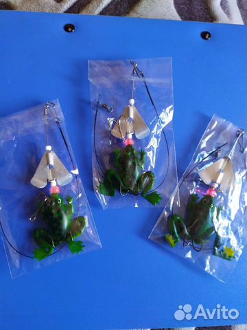 Приманки для рыбалки Лягушка