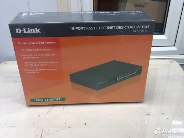 D-Link DES-1016D свич