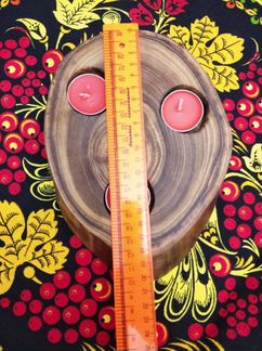 Подсвечник спил