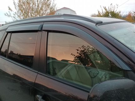 Дефлекторы окон Хендай Сантафе с 18г