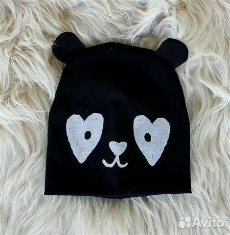 Новая шапочка р.56 Панда