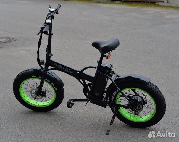 Электровелосипед складной OK-Fat 500W 7 скор. 20''