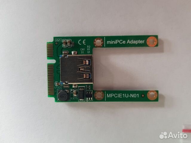 Переходник - адаптер mini pci-e to usb 3.0