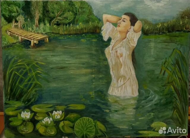 Картина, холст на подрамнике 60х80, масло