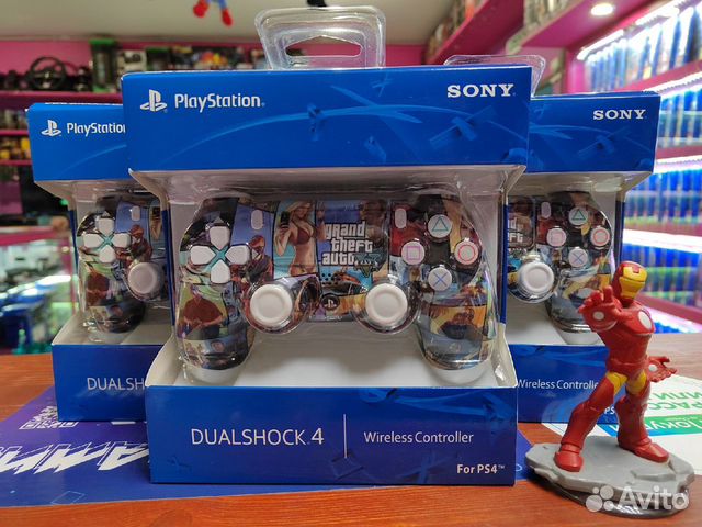 Геймпад Dualshock 4 GTA V (Новый)