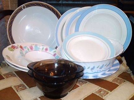 Красивые тарелки/миски Зик Буды СССР Винтаж