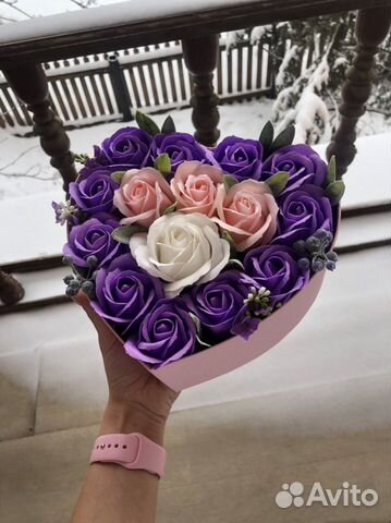 Букеты валентинки