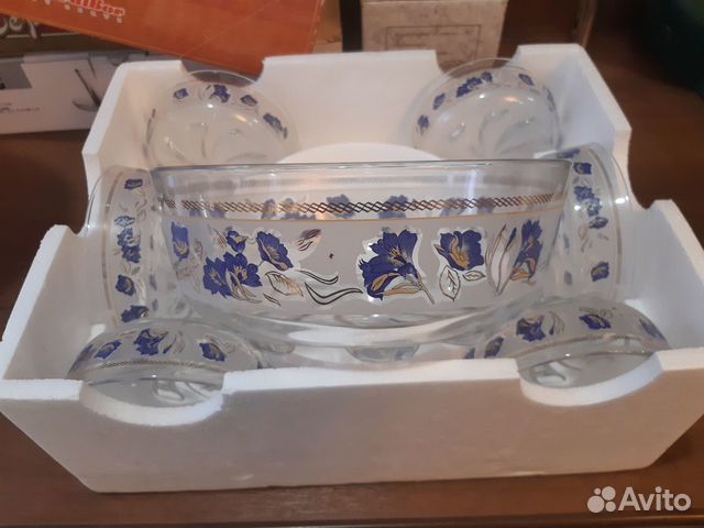 Набор салатников стеклянных