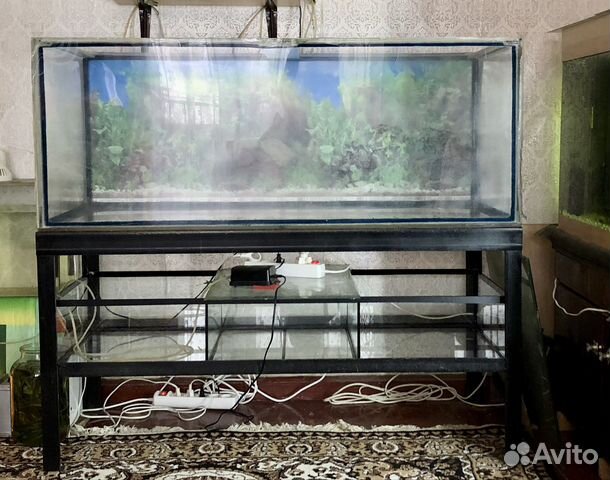 Аквариум с тумбой 400 литров