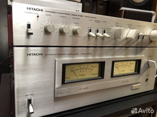 Hitachi HMA-6500+ HCA-6500 Усилители мощн. и пред