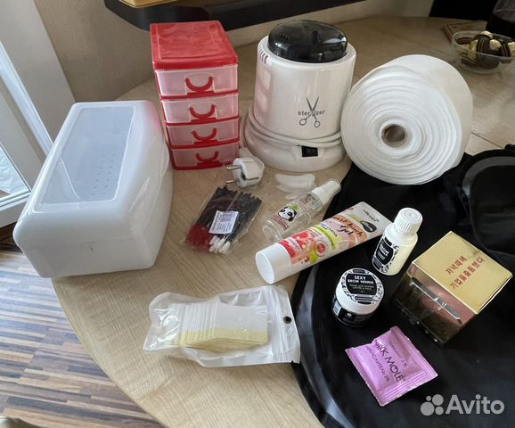 Набор для бровиста, стерилизатор, восковые полоски