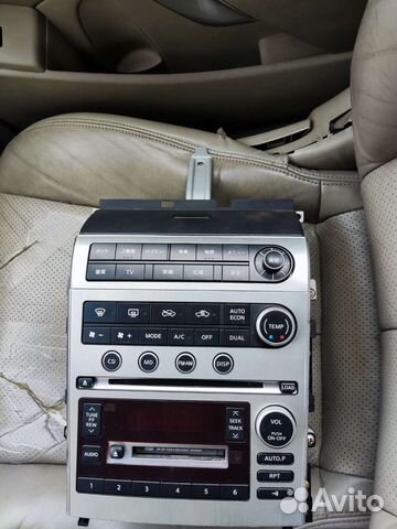 Магнитола, блок климата nissan V35