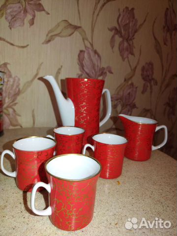 Остатки кофейного сервиза Wloclawek porcelana