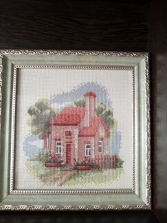 Картина вышитая крестиком