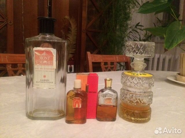 Старинные Духи Красная Москва и Франция