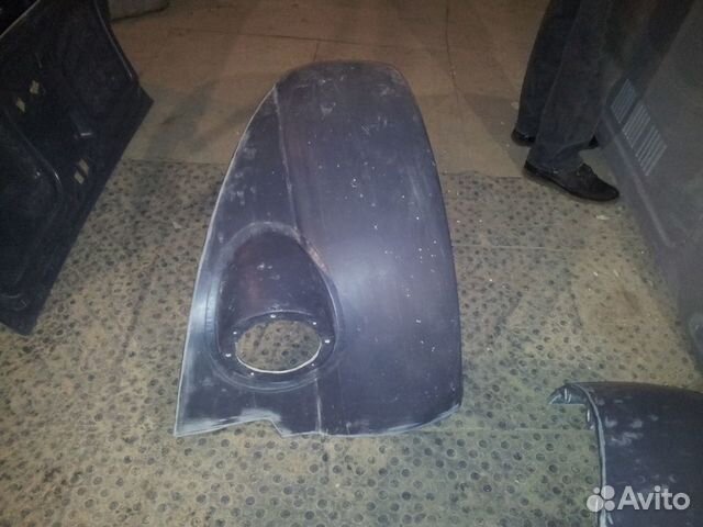 Расширенные стеклопластиковые + 5см крылья газ 69