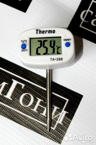 Термометр электронный кулинарный длинный короткий