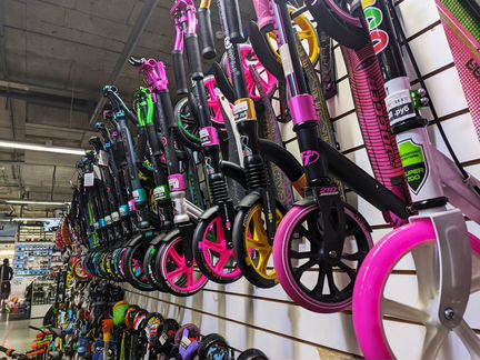 Городские, трюковые самокаты для детей и взрослых