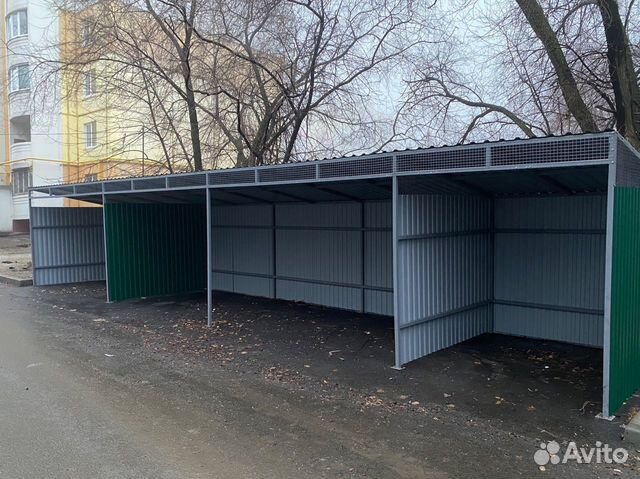 Оборудование площадки под мусорные баки, тко