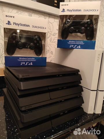 Новые Sony Playstation 4 Slim/PRO/FAT, 500/1000Gb